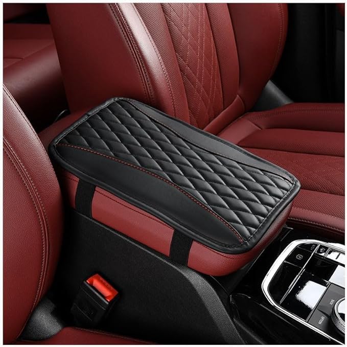 Auto Center Console Pad for Audi A6 Allroad(2018-2023) Accessories Car Armrest Cushion Protects Your armrest and Feels Comfortable on Your Elbows and arms