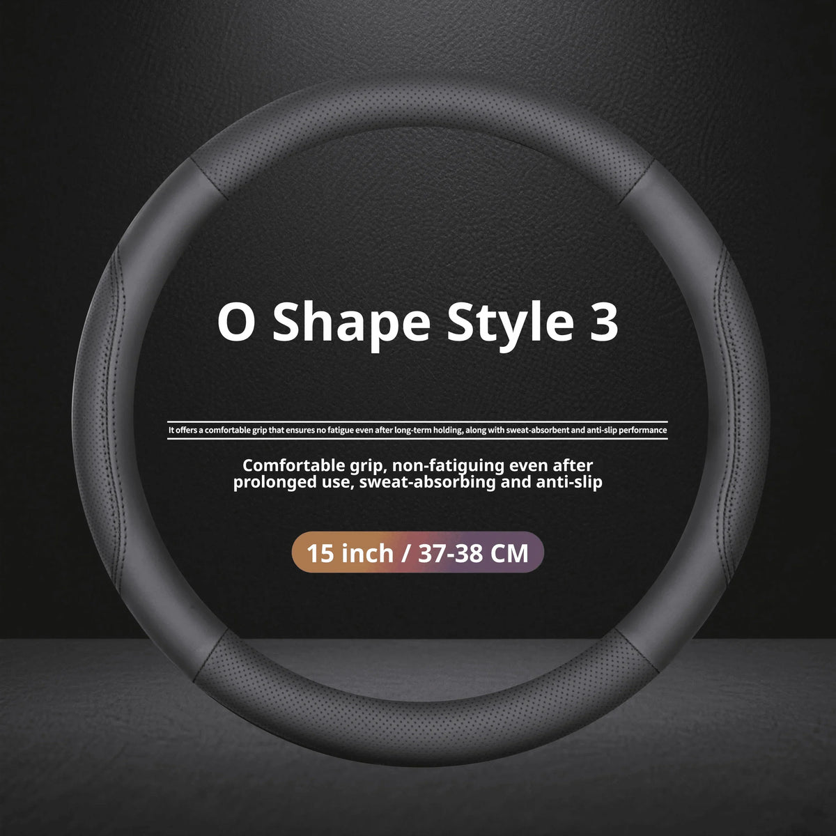 Jetour Nappa Leather Steering Wheel Cover
