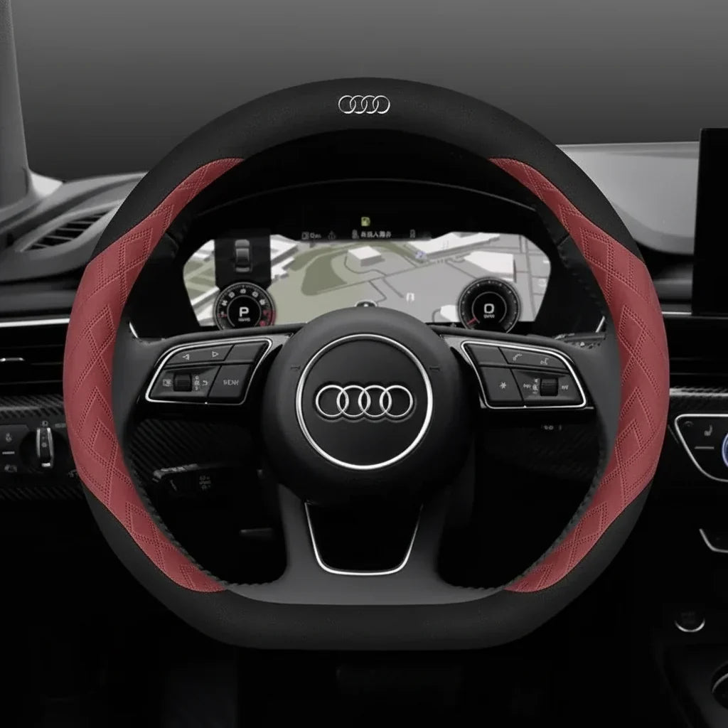 Audi Suede Steering Wheel Covers