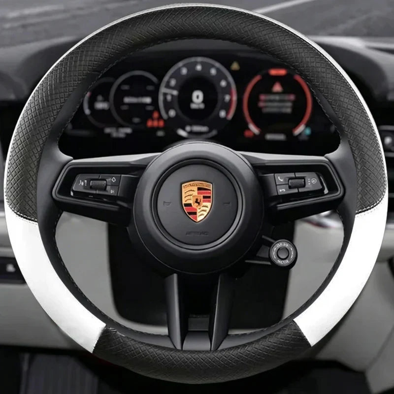 Porsche 8D Nappa Perforated Steering Wheel Cover