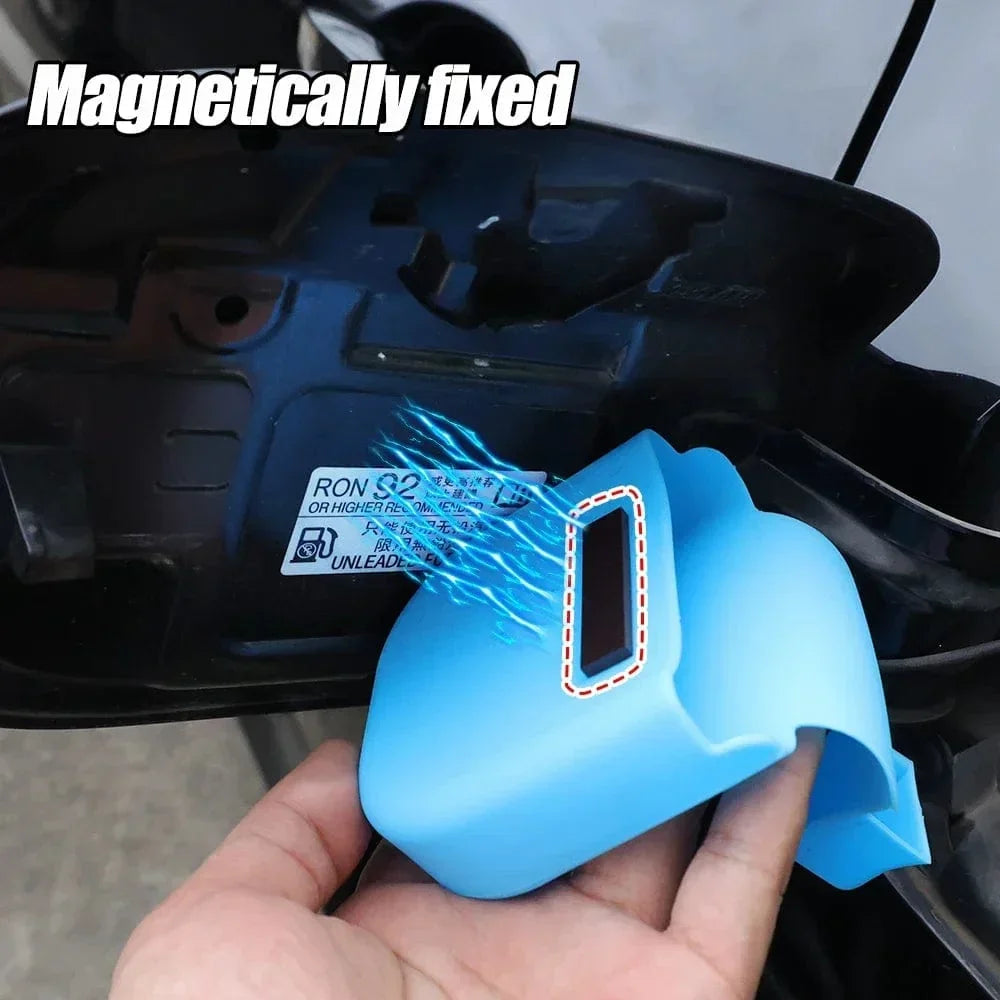 Reusable Silicone Gas Pump Gloves: Wear-resistant, Anti-Dirt, Hidden Magnetic, Auto Supplies
